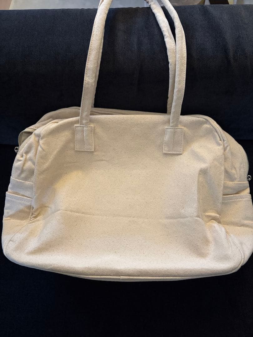 ALLISON BROWN トートアイボリー新品　Holiday Canvas