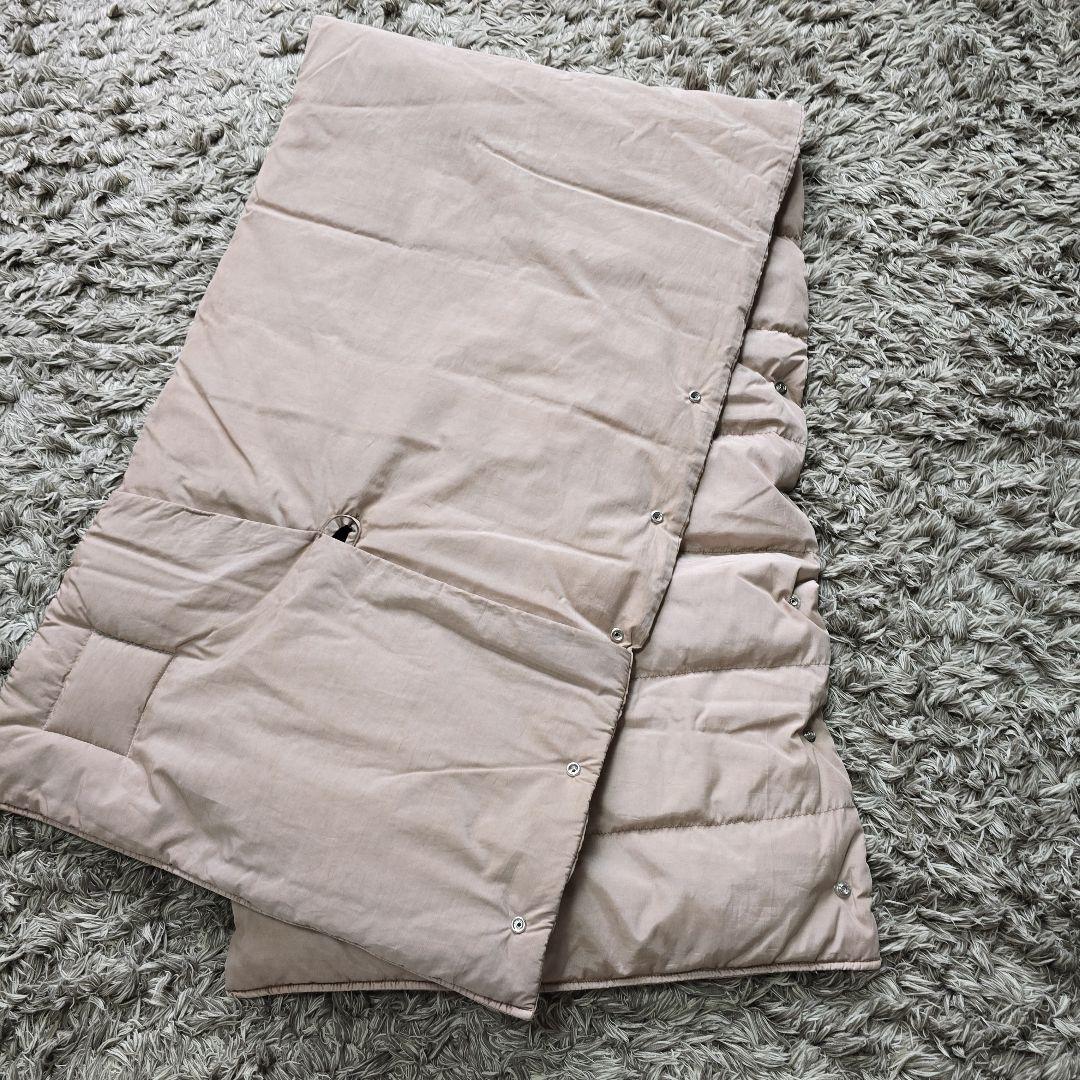 INNAT ダウンマフラーベスト　スモーキーピンク