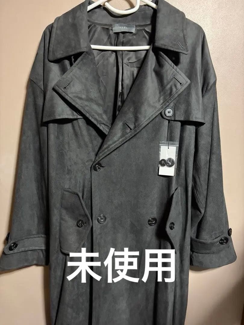 完売品 CLEL ダブルテックフェードトレンチコート