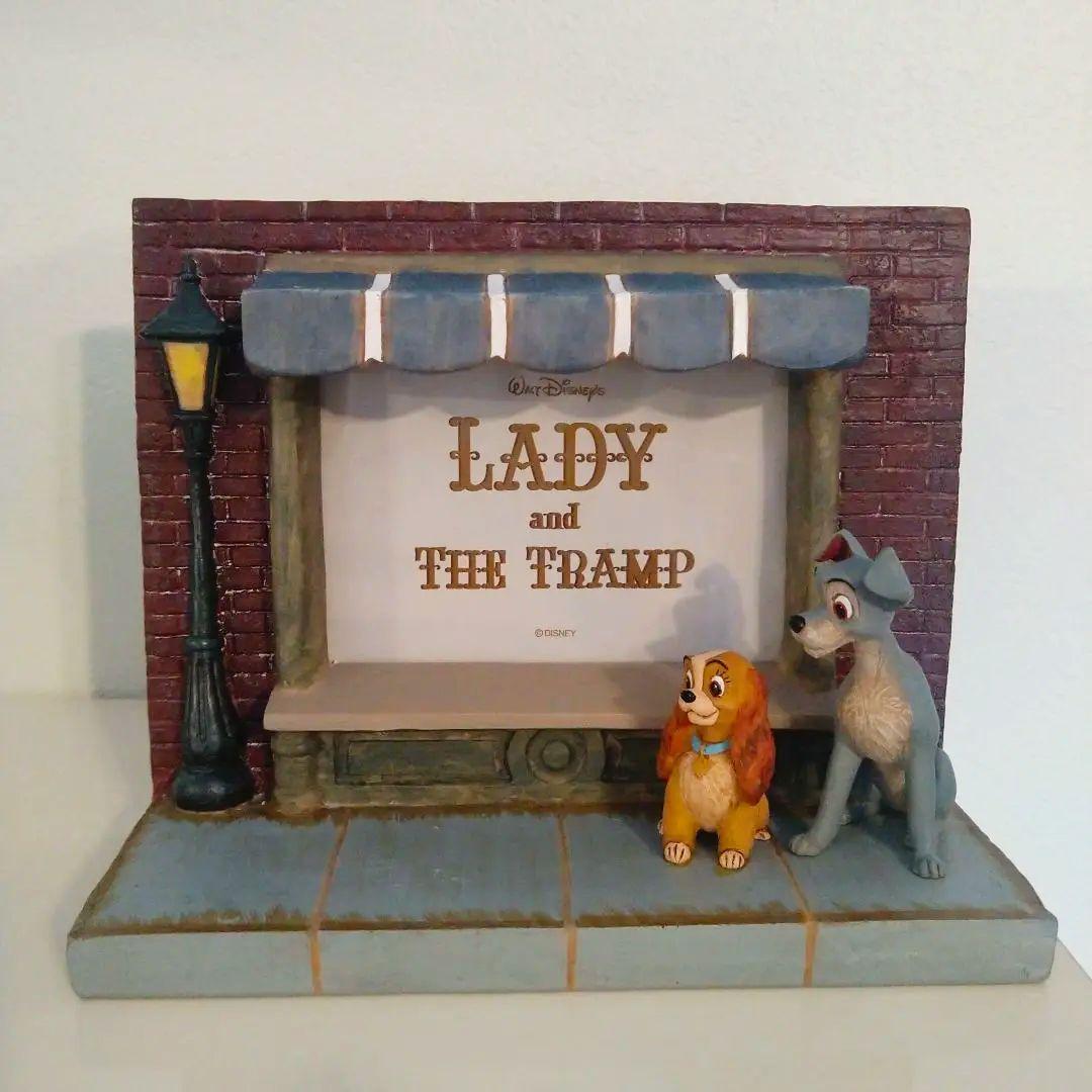 ディズニー　わんわん物語　セトクラフト　フォトフレーム　レア