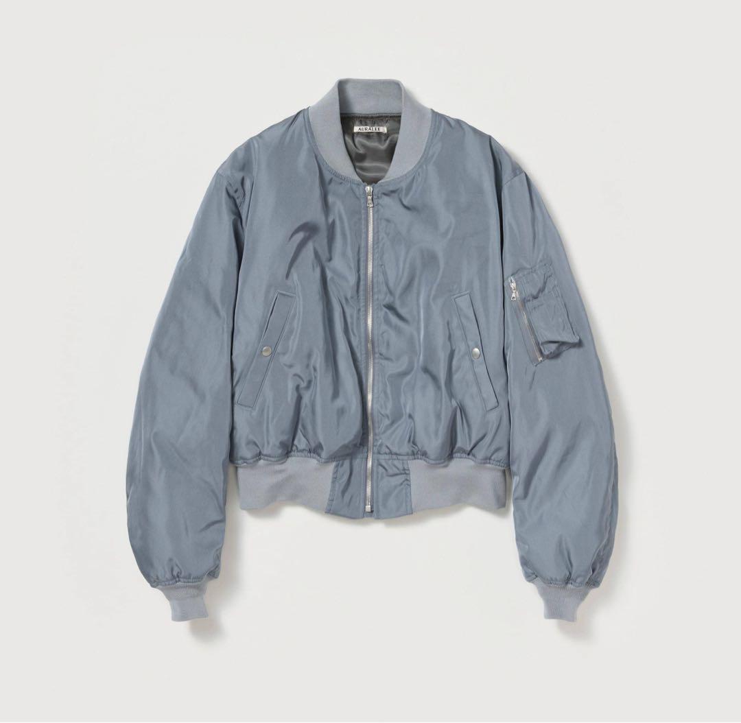 AURALEE Silk Twill Flight Blouson サイズ5