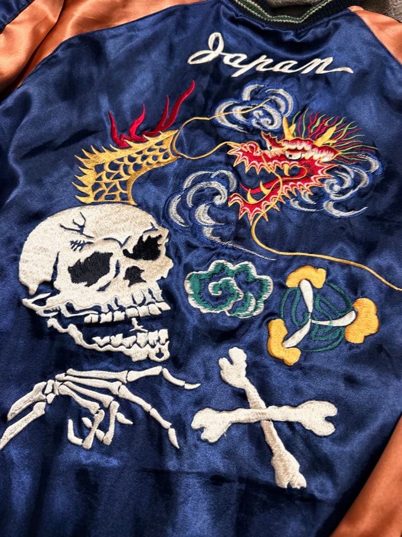 テーラー東洋 虎 龍 スカル 日本限定 スカジャン unisex vintage
