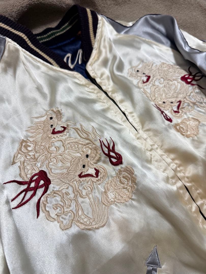 テーラー東洋 虎 龍 スカル 日本限定 スカジャン unisex vintage