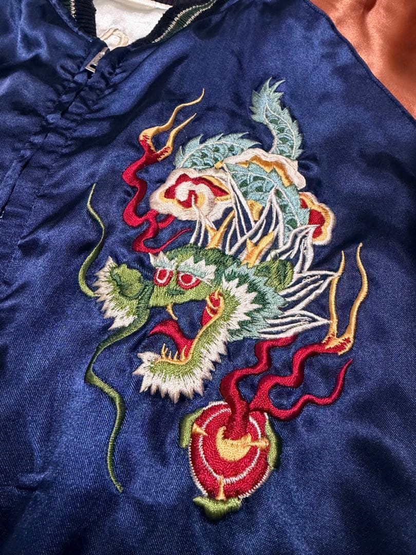 テーラー東洋 虎 龍 スカル 日本限定 スカジャン unisex vintage