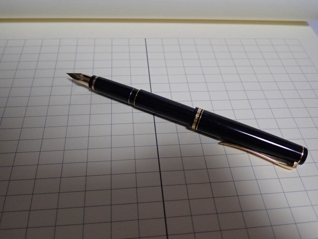 パイロット万年筆｜最初期エラボー｜F（細字）｜初代