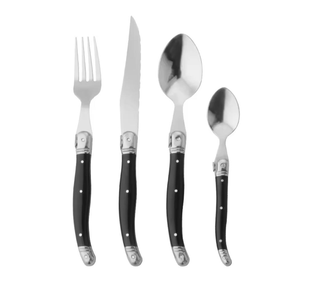 Laguiole カトラリーセット 24点 ステンレススチール　刻印なし