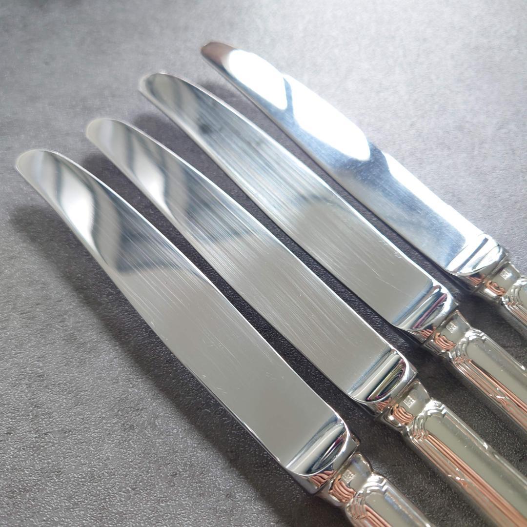 美品 クリストフル リュバン デザートサイズ ナイフ フォーク スプーン 12点