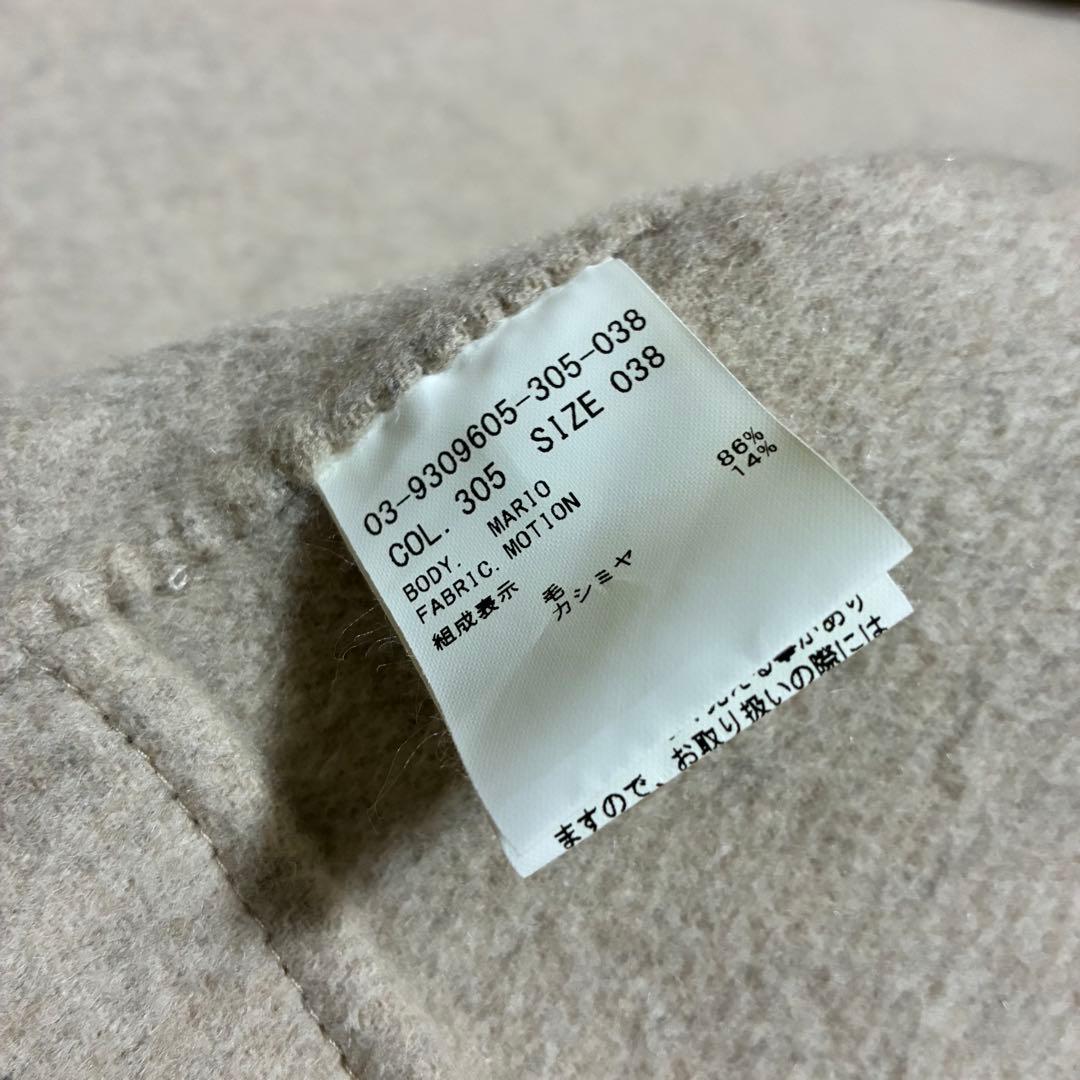 極美品　セオリーリュクス　MOTION MARIO コート ダブルフェイス M