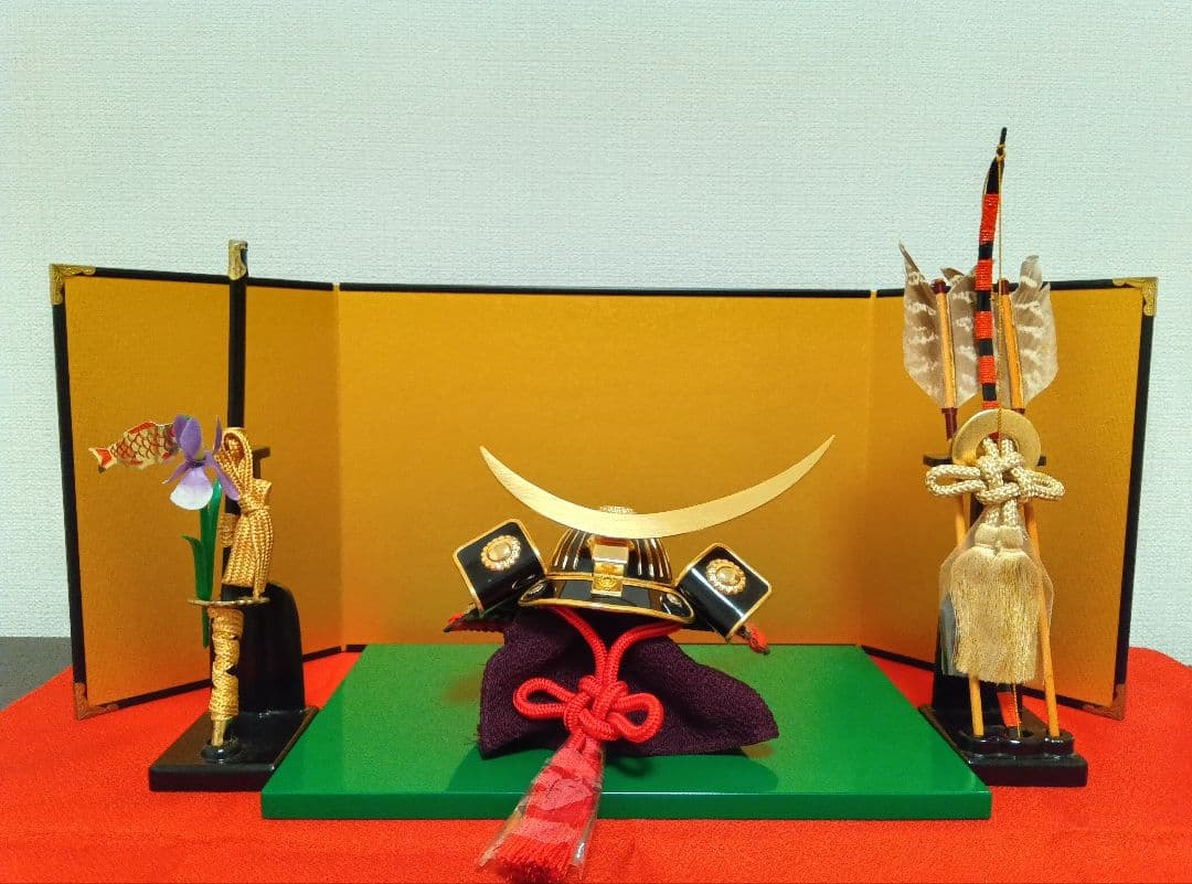 【子供の日】人形の久月　兜　伊達政宗 弓太刀かぶとセット