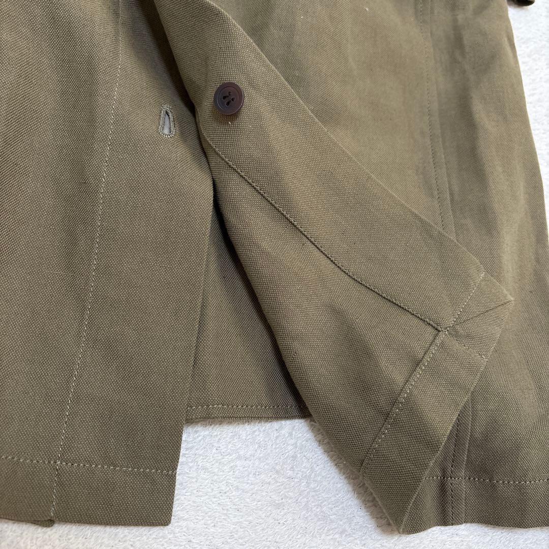 新品 タグ付 IENA イエナ ルドーム リネン ウエスト紐 カーキ 36