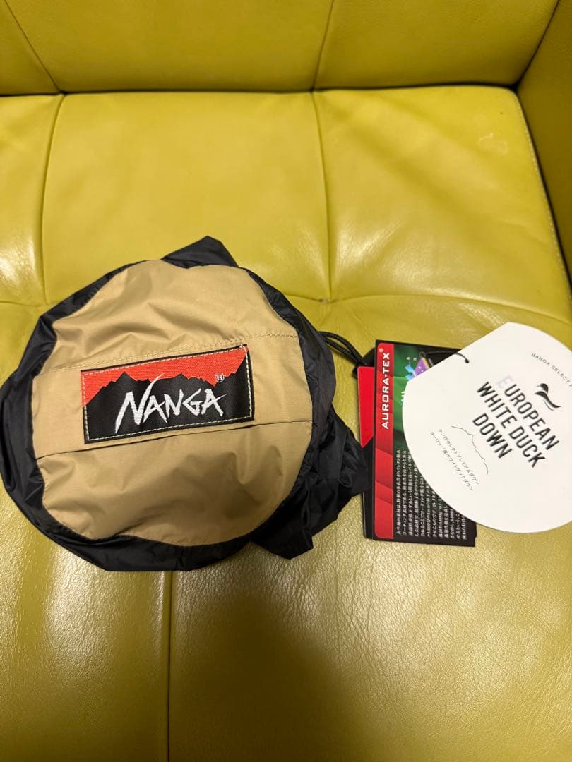 ナンガ　3tenオリジナルシェラフ450DX ベージュ　ロング