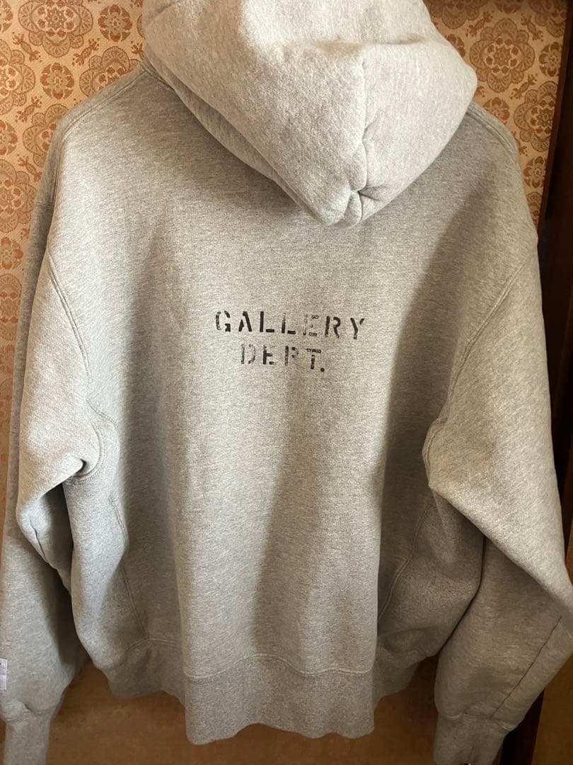 GALLERY DEPT. グレー パーカー Lサイズ