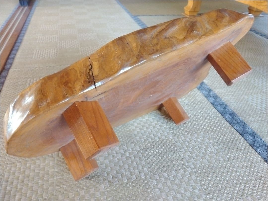 ケヤキ台ミニテーブル