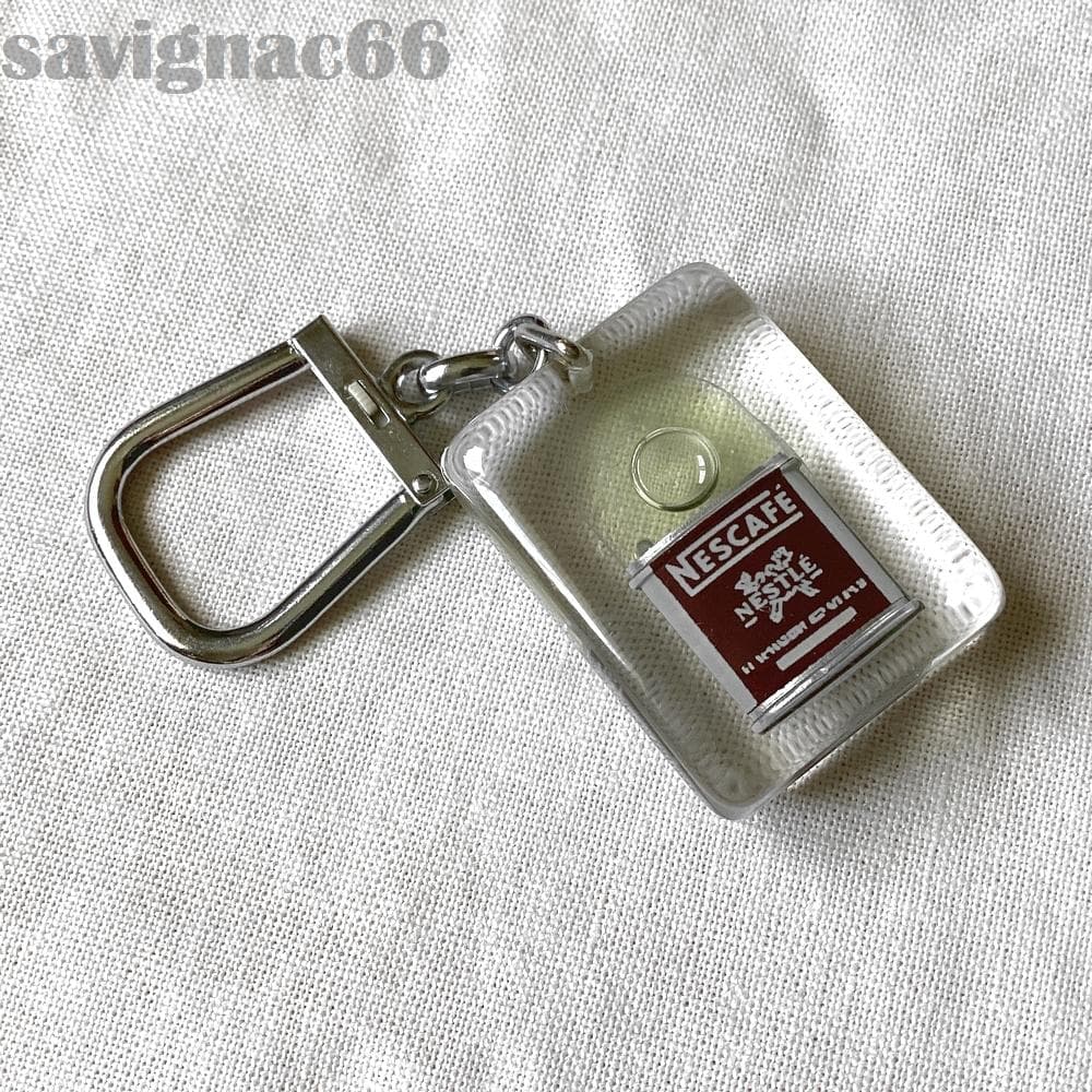 60s フレンチキーホルダー ブルボン NESTLE ネスカフェ 湯気 カップ