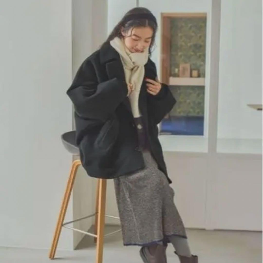 ⚠️15日までお値下げ中！ニコアンド ライトモッサドルマンジャケットコート