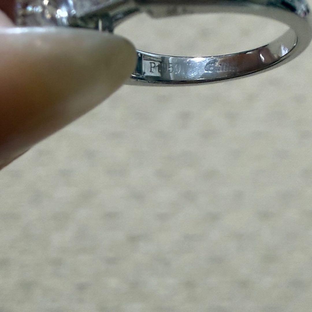 Brillarハートシェイプ テーパードバゲットカット リング