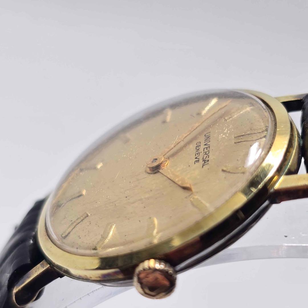 稼動品 UNIVERSAL GENEVE 手巻き 48207-1 ヴィンテージ