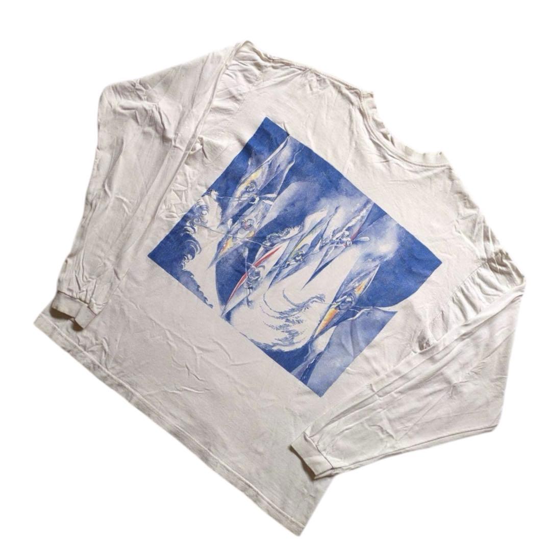 パタゴニア　アートプリント　ロンt 90年代　黒タグ　size M 激レア