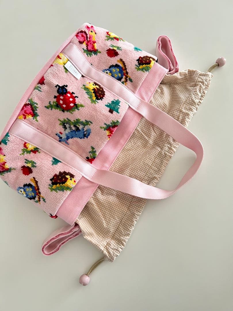 フェイラー　ベビーカーポーチ　ハイジフレンズフォレスト　ピンク