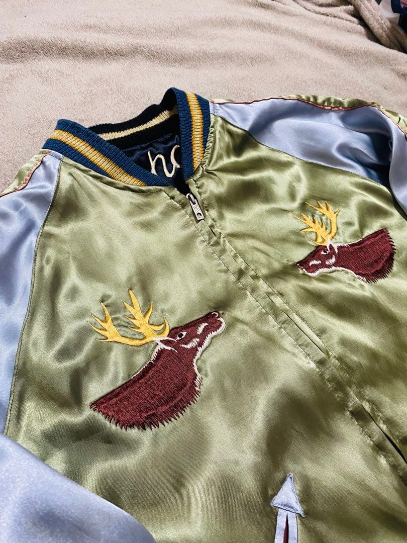 テーラー東洋 日本限定　スカジャン　サテン unisex ２面用 vintage