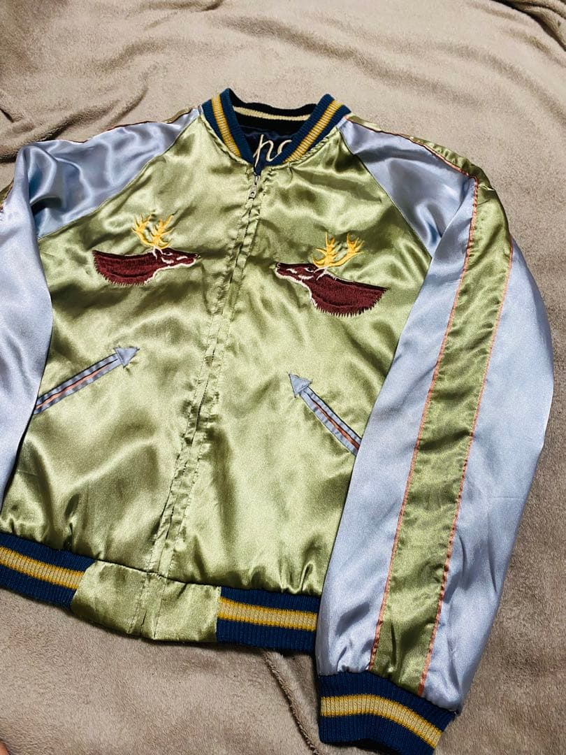 テーラー東洋 日本限定　スカジャン　サテン unisex ２面用 vintage