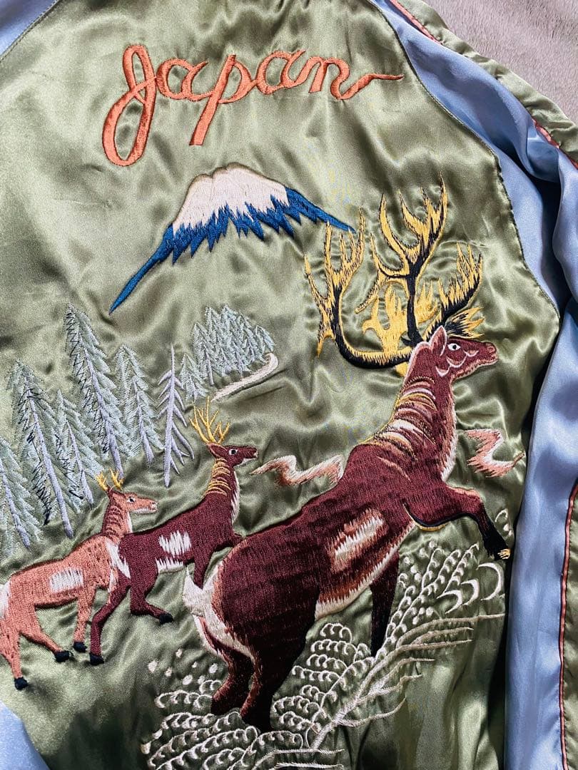 テーラー東洋 日本限定　スカジャン　サテン unisex ２面用 vintage