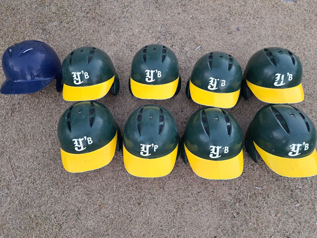 バッター用ヘルメット 9個セット 少年野球