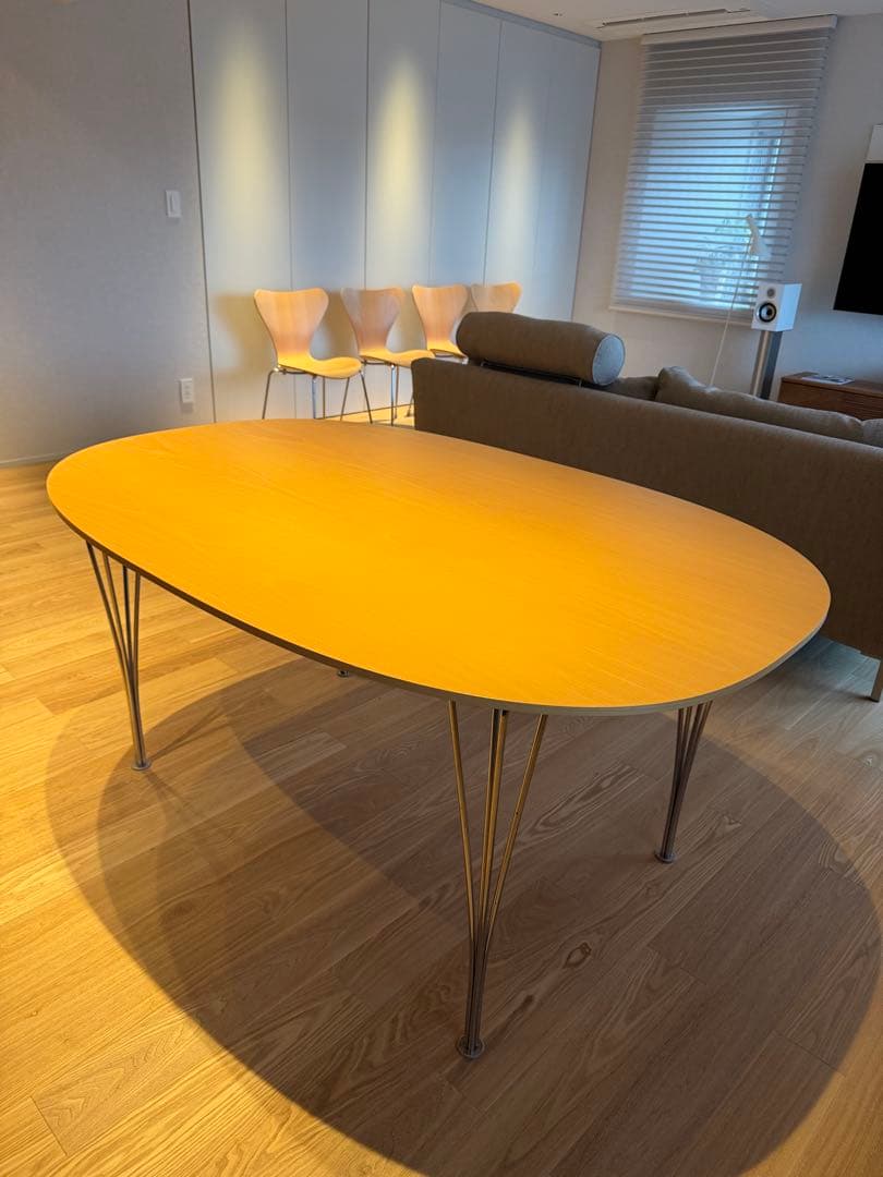 フリッツハンセン スーパー楕円テーブル Bテーブル