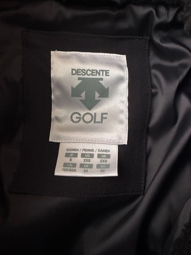 デサント　ゴルフ　リサイクル　ポリエステルボア　フリース　ジャケット