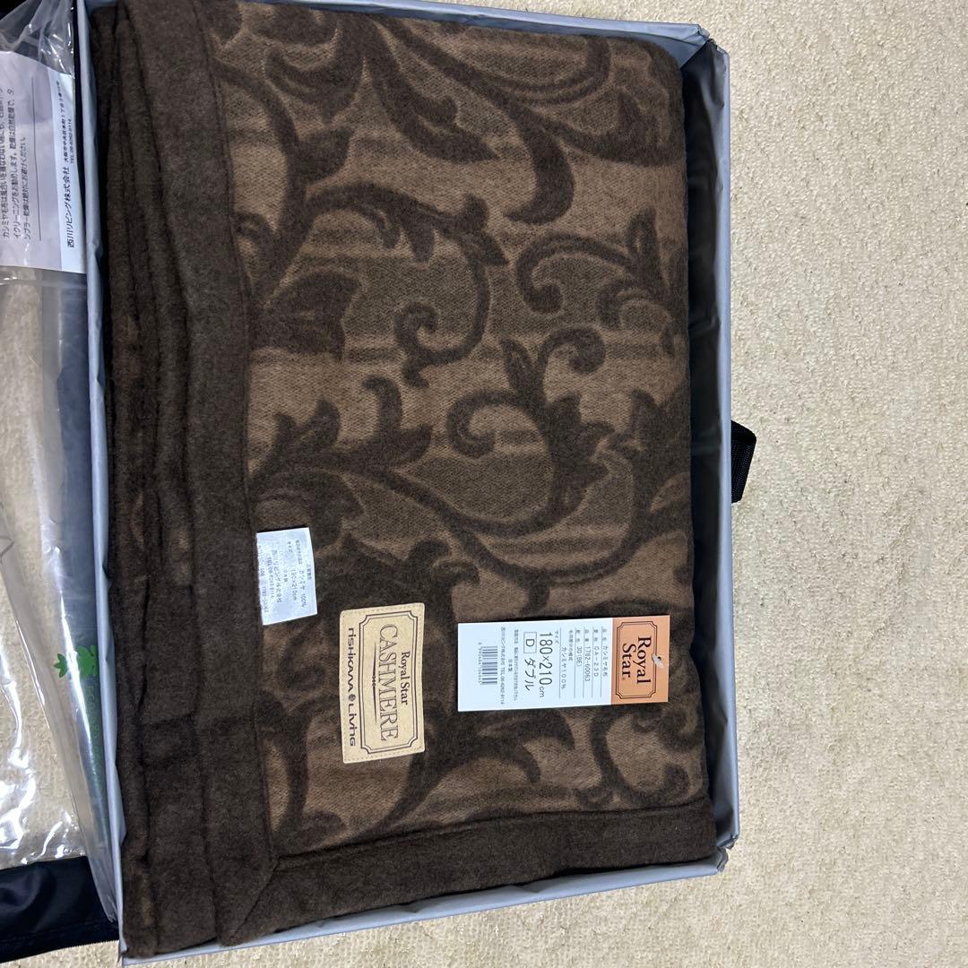  Star カシミヤ毛布 180×210cm
