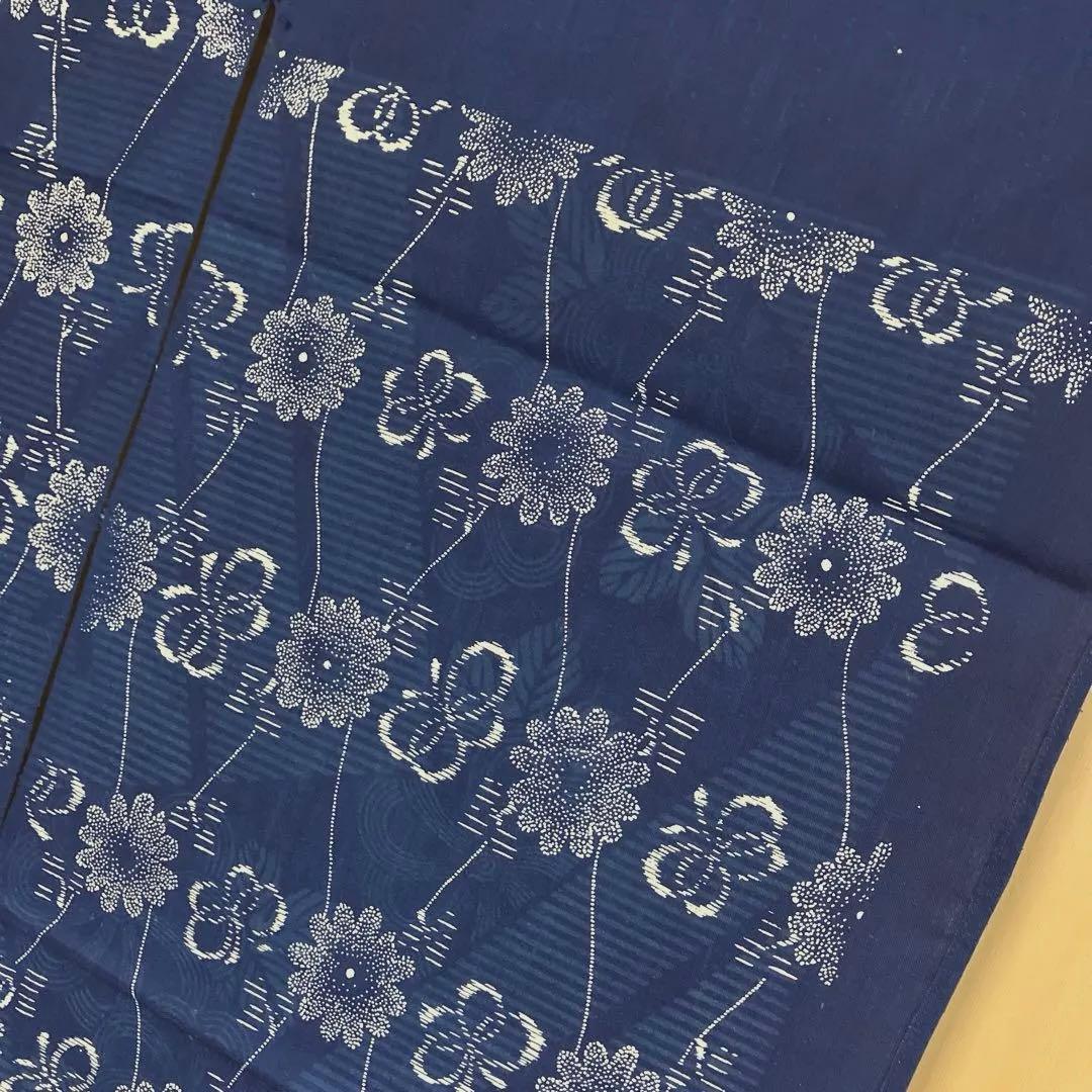 藍染 暖簾❣️本当に良い物をお探しの方❣️藍染工芸士『鈴木松男』作❣️長板藍染 ⑦-1