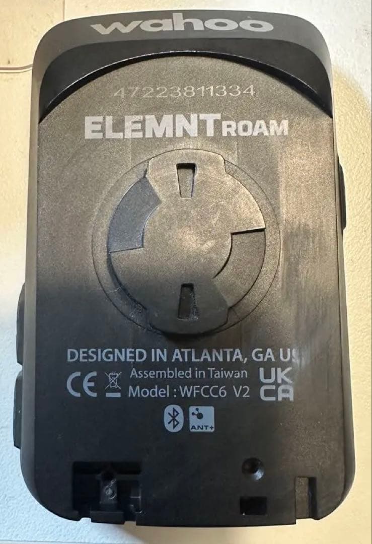 マウント付きWahoo エレメントローム　第２世代　本体のみ　※音出ません。