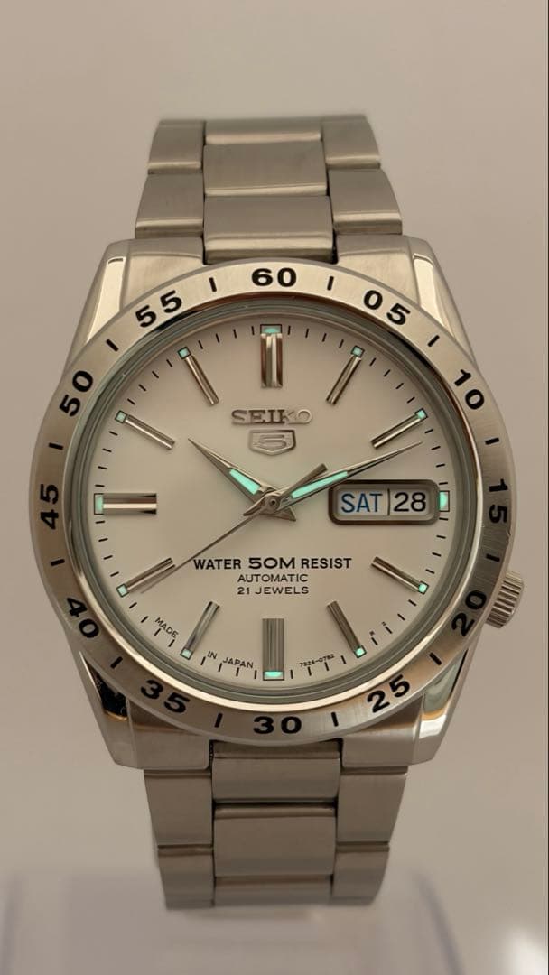 ち*こ様 SEIKO SNKD97J1 セイコー白い稲妻