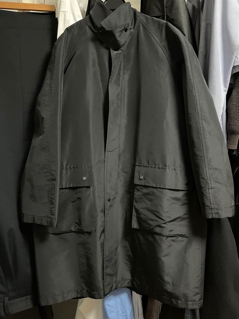 最終値下げ！AURALEE 22ssシルクポリエステルコート