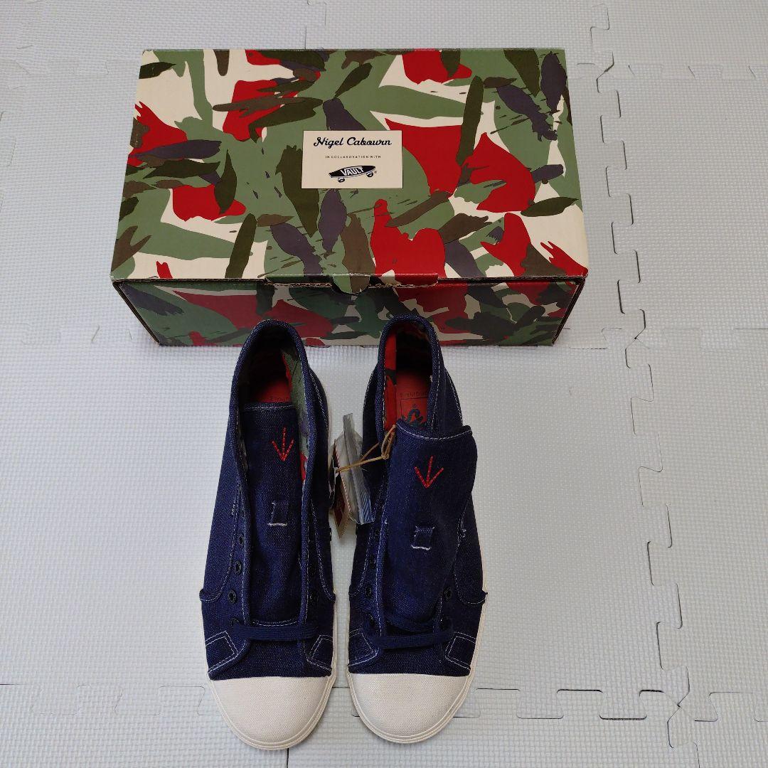 新品ナイジェルケーボン デニムスニーカーVANSバンズ別注コラボ28.5ヴァンズ