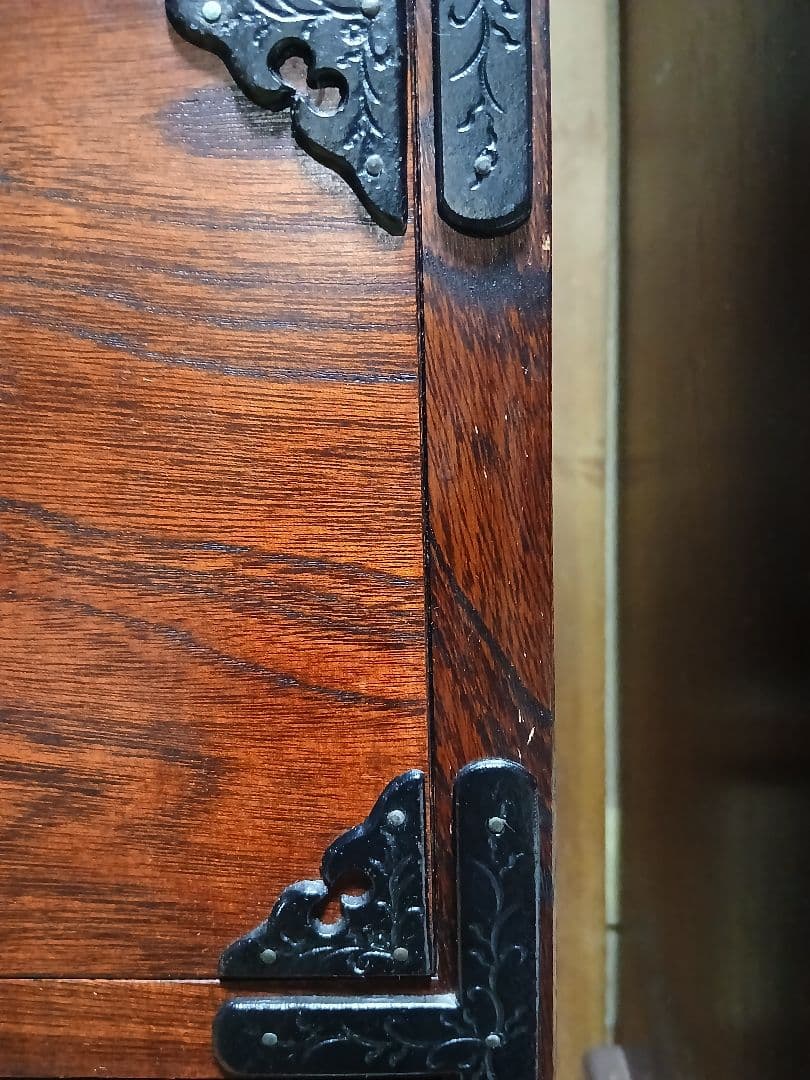 岩谷堂箪笥 和箪笥 南部鉄器　欅　漆塗り 伝統工芸 5段7杯チェスト