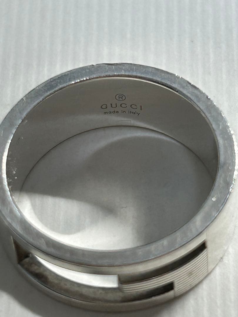 GUCCI シルバーリング 20号