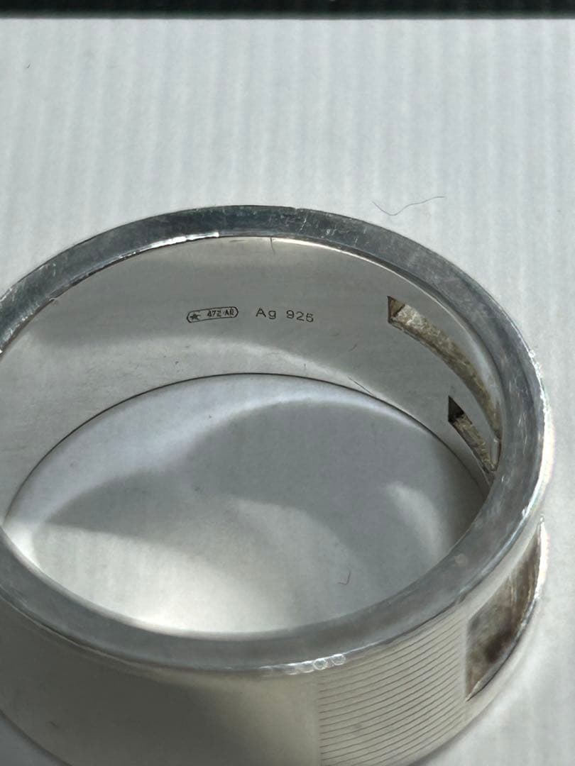 GUCCI シルバーリング 20号