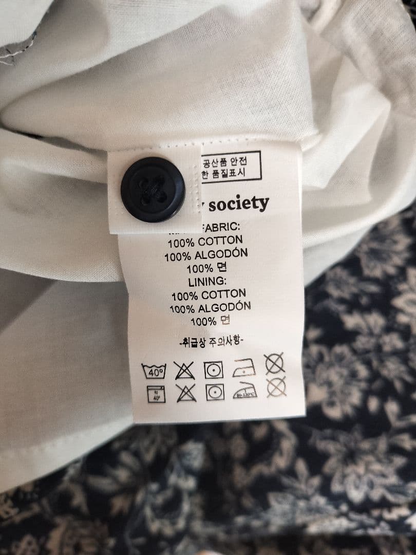 【新品】the new society 花柄ワンピース 8y