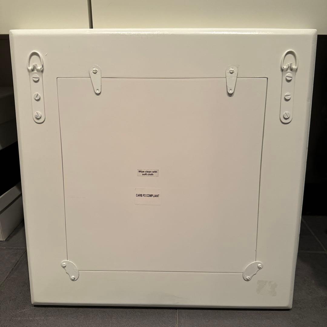 本物の大理石 壁掛け鏡 ゴールドライン入り