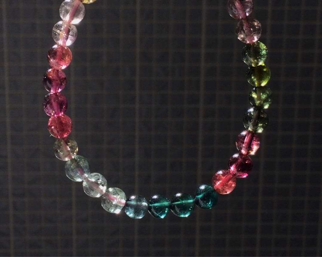 【プレミアム品質】◆希少カラー 高透明&高発色 トルマリン 6mm「賢者の色」