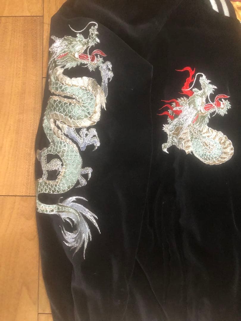 スカジャン巴龍　別珍