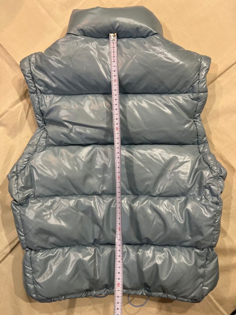 Moncler モンクレール　ダウンジャケット　ベスト　ライトブルー
