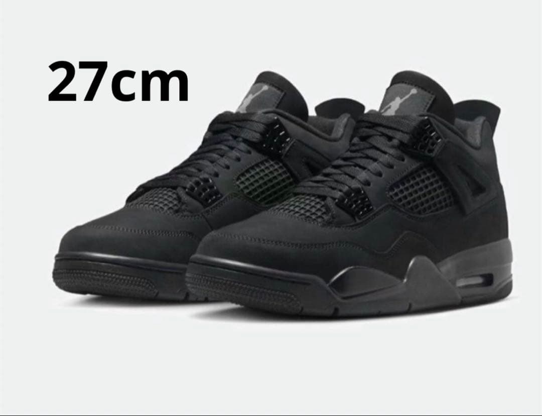 靴 Nike Air Jordan 4 retro OG Black cat 27