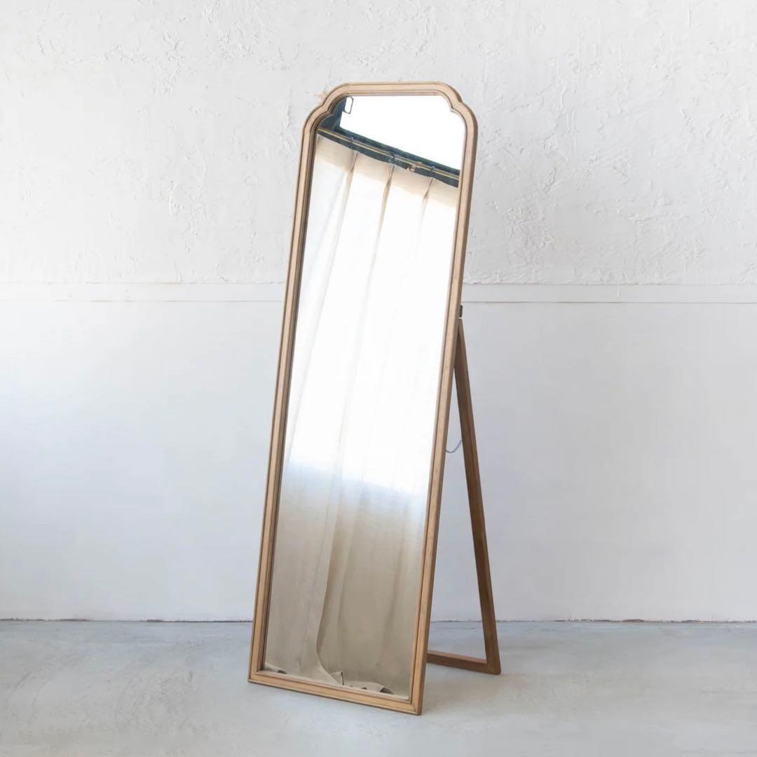【 antry 】wood arch ミラー Long