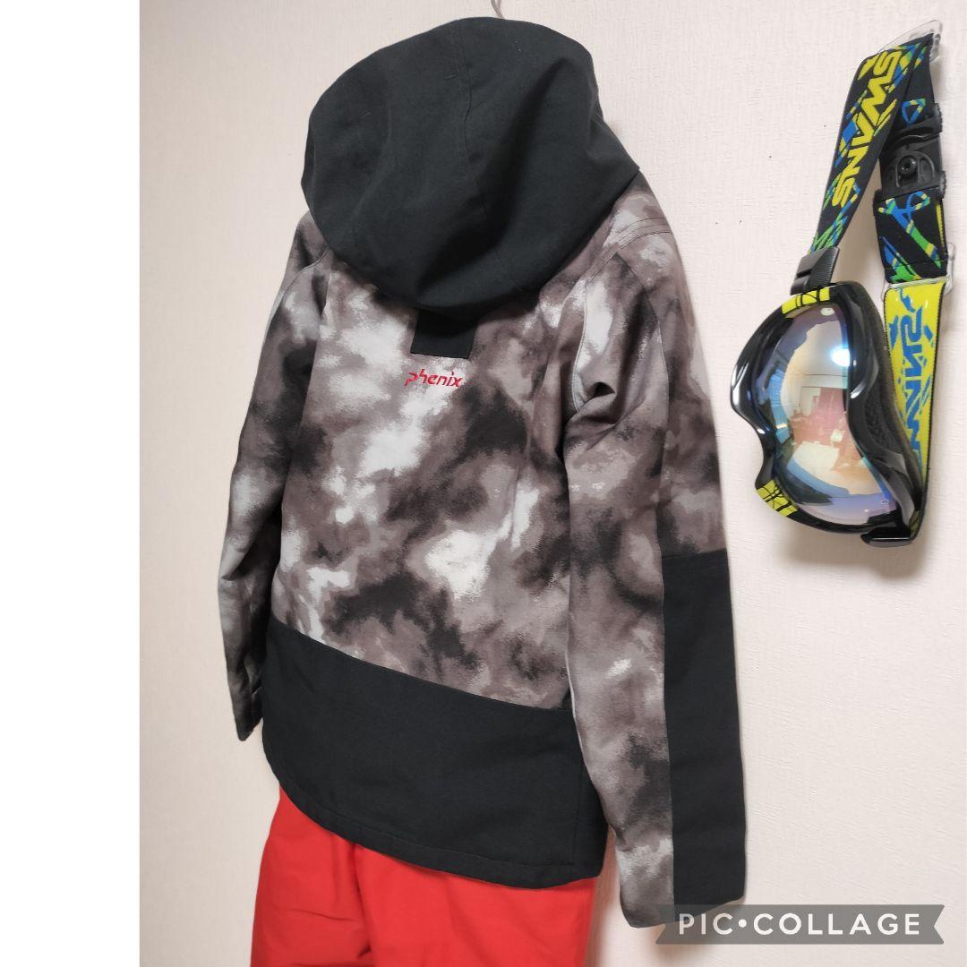 【美品】Phenix 140 カモフラスキーウェア 上下セット ジュニア 男の子