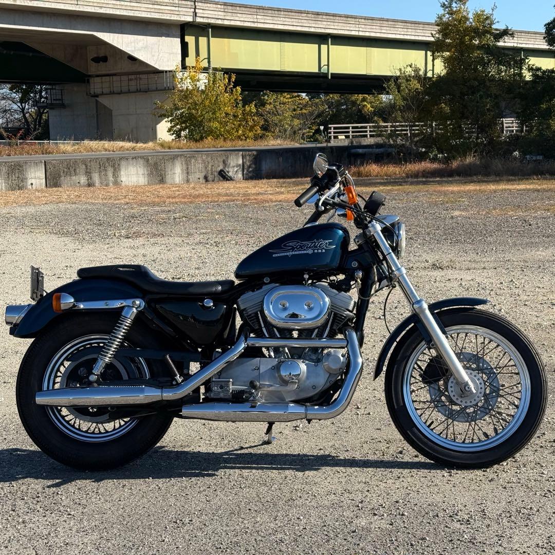 2001年式 XLH883 純正リアフェンダー（テール・ナンバーステー付）