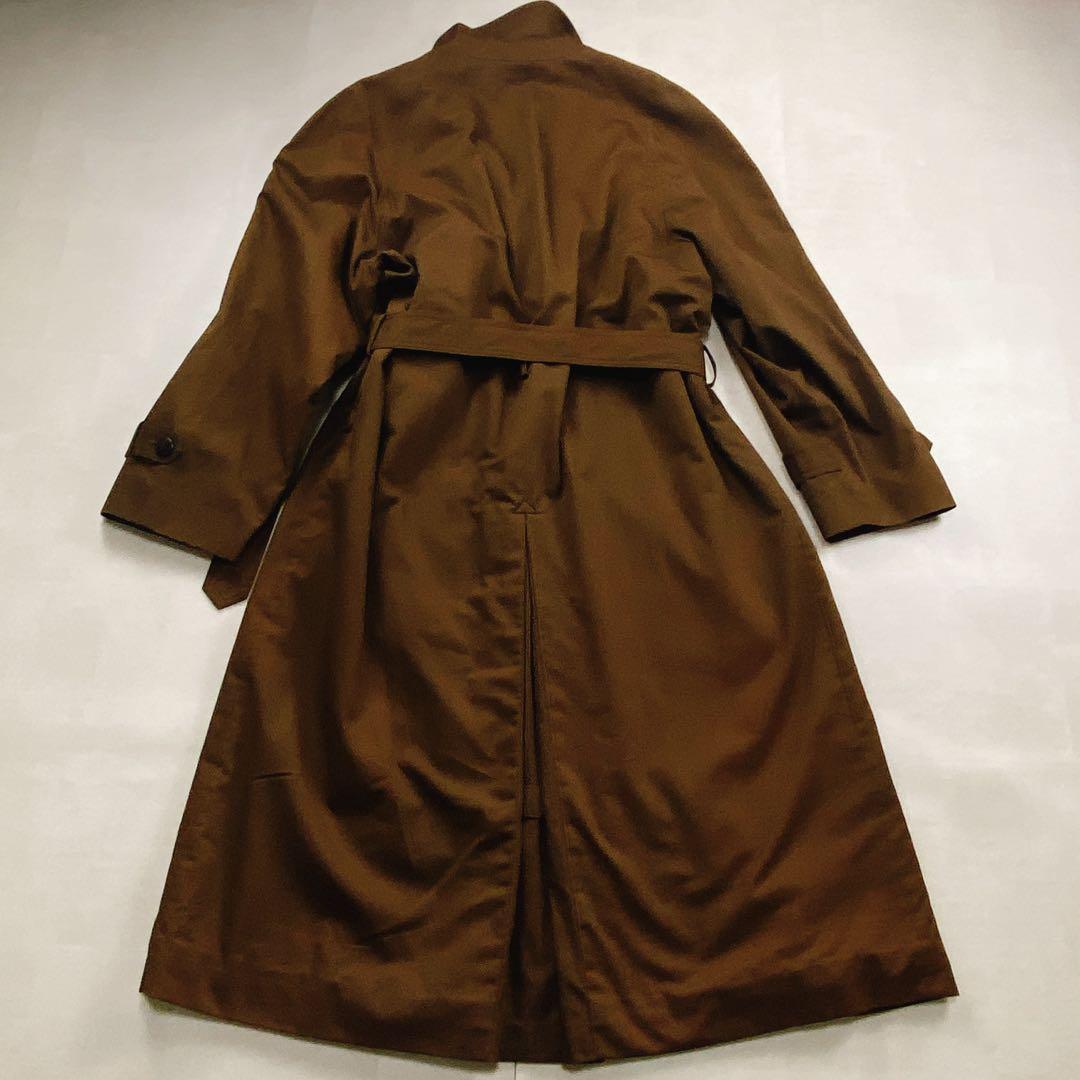 極美品 LL 大きいサイズ ジバンシー ロング ダブルトレンチコート