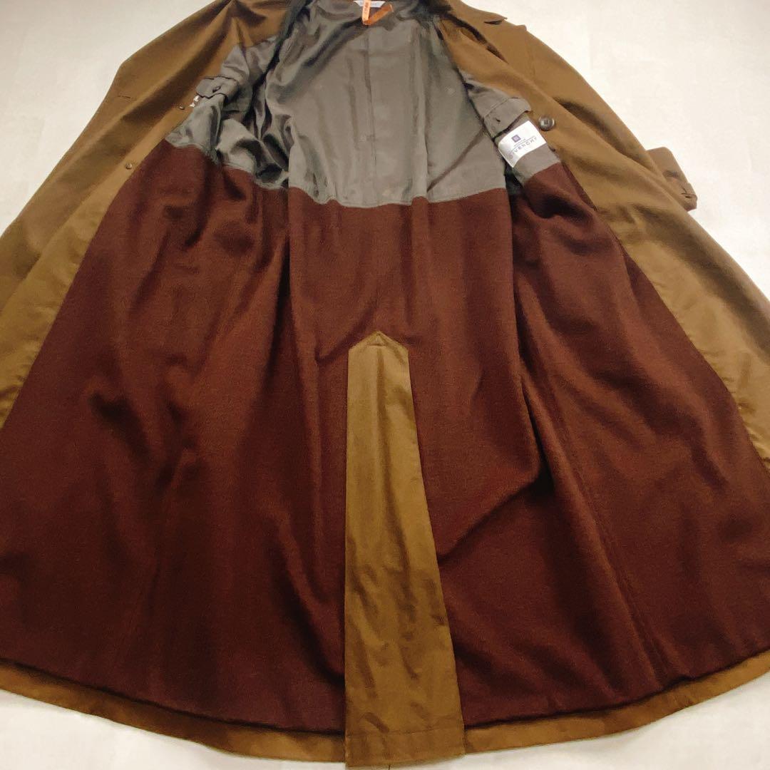 極美品 LL 大きいサイズ ジバンシー ロング ダブルトレンチコート