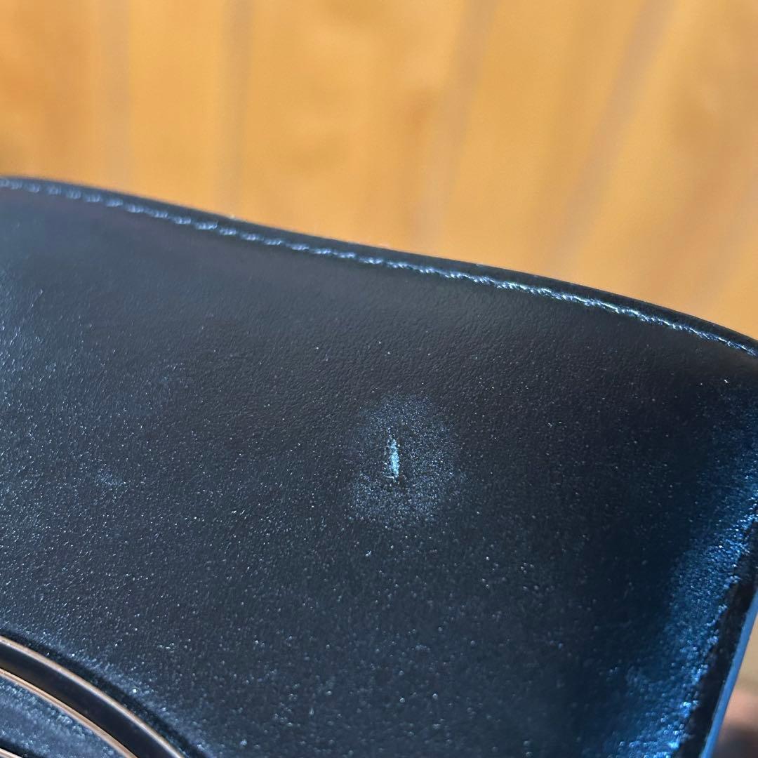 DIESEL 二つ折り財布　レザー　牛革　ビックロゴ　オーバルD 黒